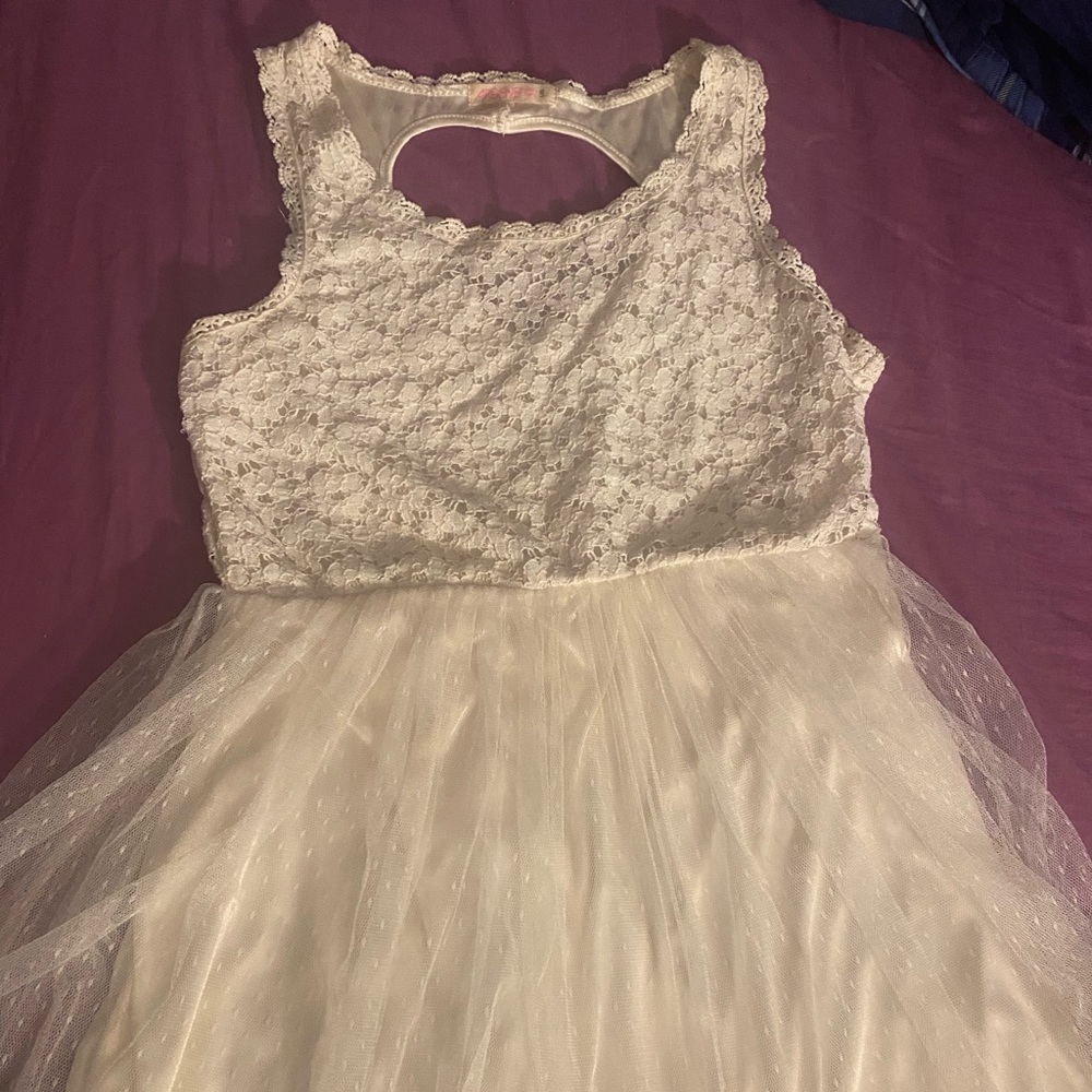 A white dress